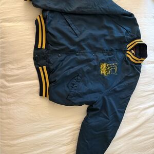 Blue and Yellow Varsity Jacket
